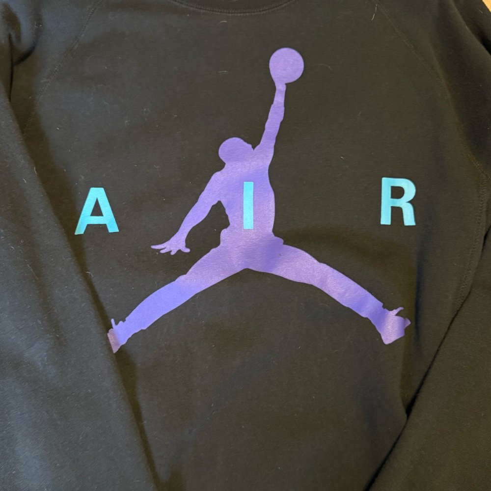 Jordan Black Crewneck